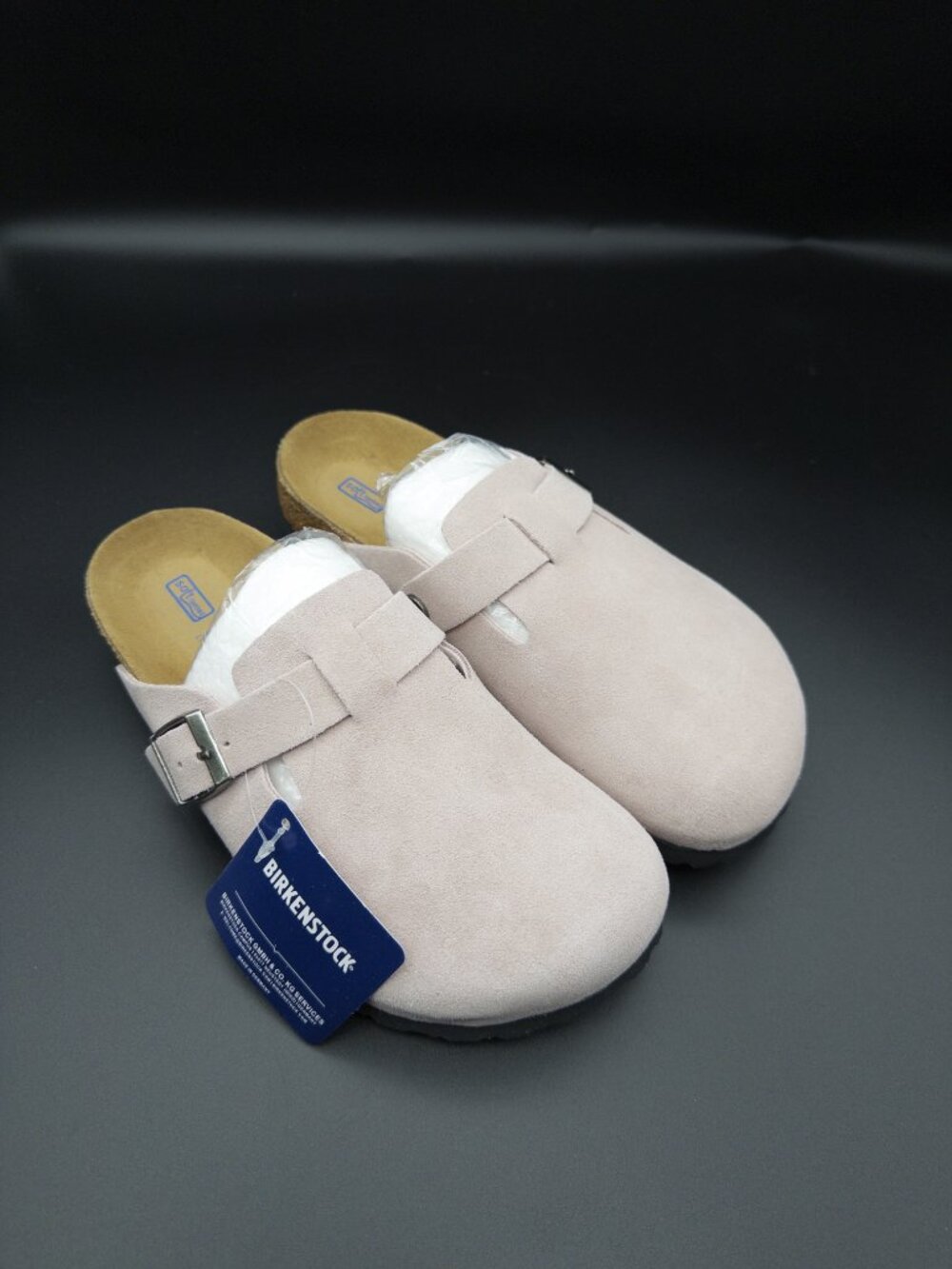 Birkenstock Pink Clogs Soft Footbed - Size 37 NEW